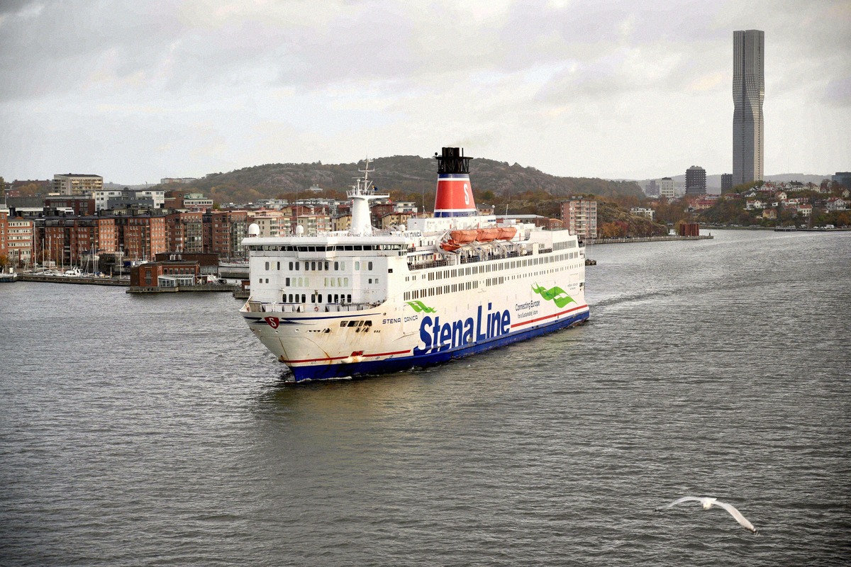 Gothenburg seen from the water
